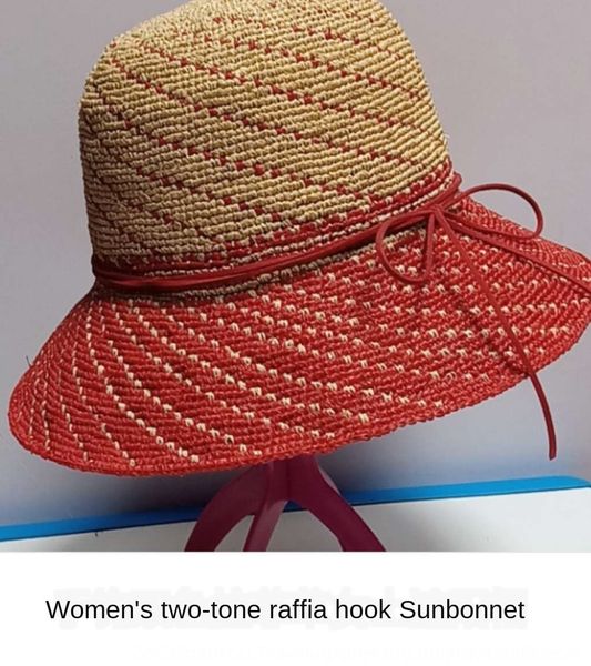 

women's outdoor sunscreen bucket bucket basin fisherman lafite straw counter bowknot fisherman hat basin hat, Blue;gray