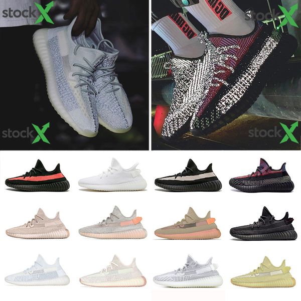 

бесплатная доставка v2 kanye west обувь yecheil yeehu black static светоотражающие обувь мужчины женщины дизайнерская обувь спортивная кросс