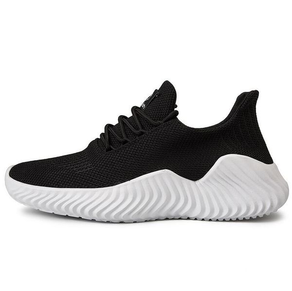

2019 fashion mens runner breathable casual shoes mesh white grey black color mens trainers sneaker shoes