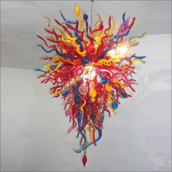 

tiffany style handmade blown murano glass chandeliers ceiling decorative handmade blown glass pendant lights for living room decor