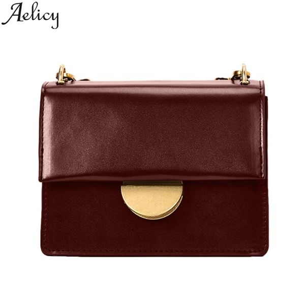

aelicy crossbody bags for women leather 2019 new fashion pu leather casual wild bags shoulder messenger bag purses and handbags