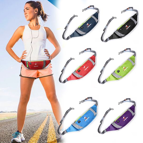 

naladoo sports bag running waist bag pocket jogging portable waterproof cycling bum outdoor phone anti-theft pack belt bags