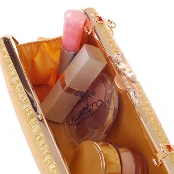 

new fashion women's pu leather clutch simple bark pattern evening bag dinner party handbag purse shoulder messenger bag ser88