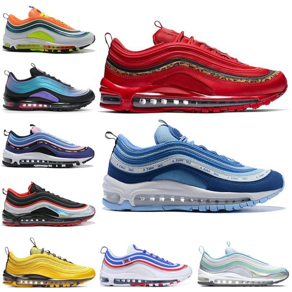 

london summer of love mens running shoes throwback future bright citron triple black white leopard red women trainer sports sneakers 36-45