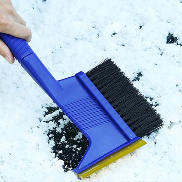 

car snow shovel removal multifunctional ice scraper brush safety hammer