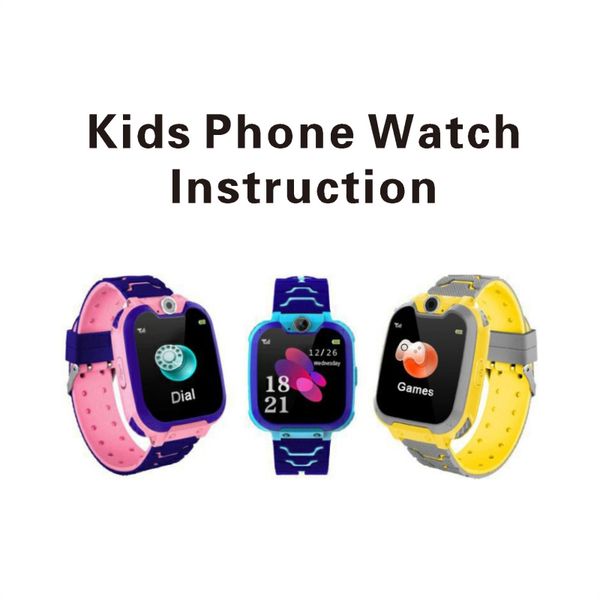 

s11 children's waterproof smart watch calling watches anti-lost with gps positioning and sos kid smartwatch 2019, Blue