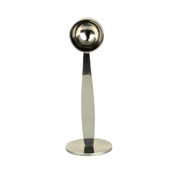 

tea silver tamper tamping accessories stamp measure with stand spoon stainless steel powder press kitchen tools coffee scoop