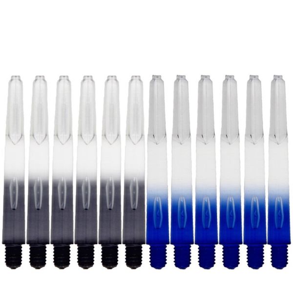 

12/6pcs blue black 40mm nylon plastic darts shafts 2ba for professional dardos accessories