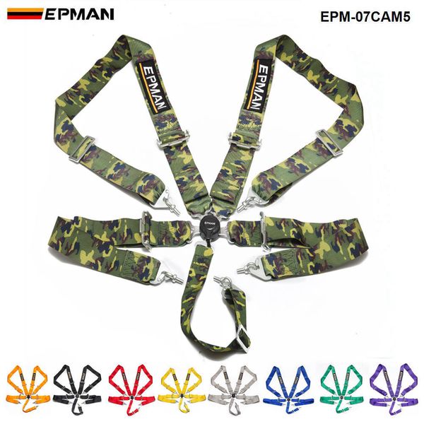 

5-point safety harness camlock 3" in strap seat belt/belts mounting epm-07cam5
