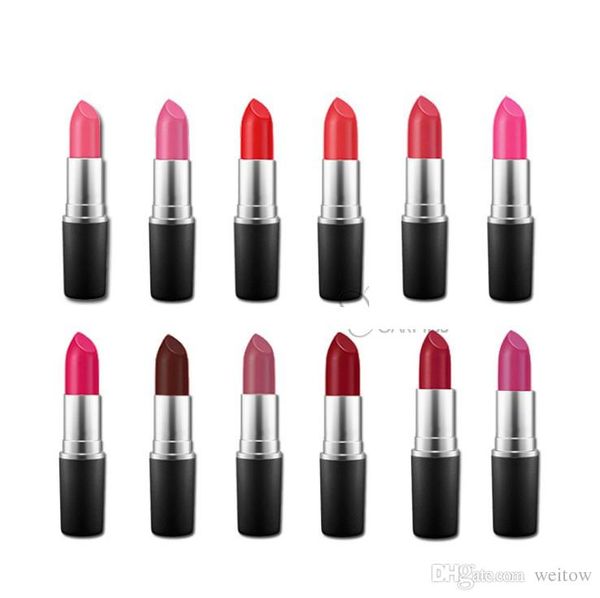 Acheter Maquillage Cosmétique Pas Cher Rouge à Lèvres 12 Couleurs Rouge à Lèvres Gros Sans Logo Hydratant Longue Durée Mat Rouge à Lèvres Crème Pour