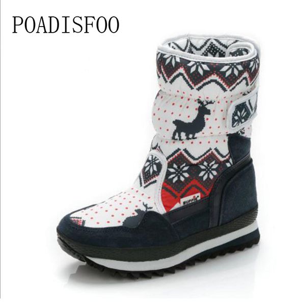 

poadisfoo 2018 women's show boots platform black platform deer gift new antiskid heat super high heels jsh-m9489