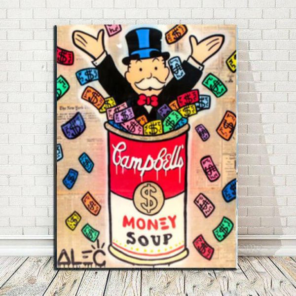 

alec монополия дань уорхол home decor расписанную hd печати живопись маслом на холсте wall art canvas картинки 200518