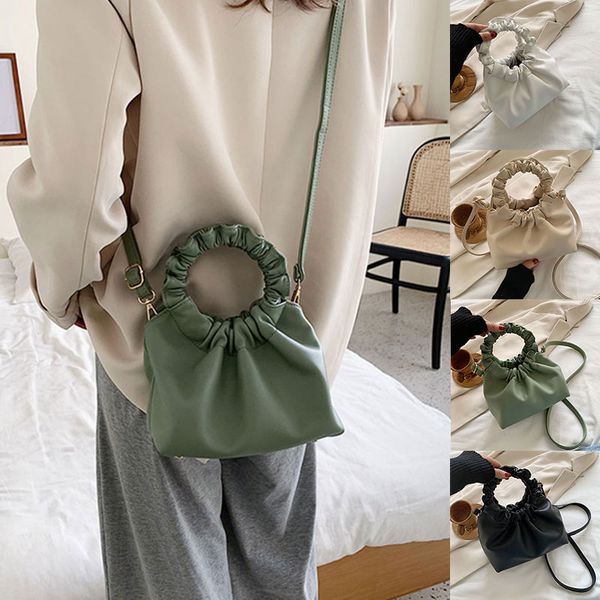 

leather small handbag soft evening clutches women hand leather crossbody bag female totes bag hand purse