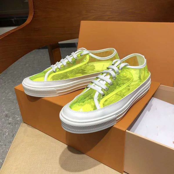 

fashion designer women shoes with thick soles and increased inner height pvc colorful chameleon inner leather lace up casual shoes with bag, Black