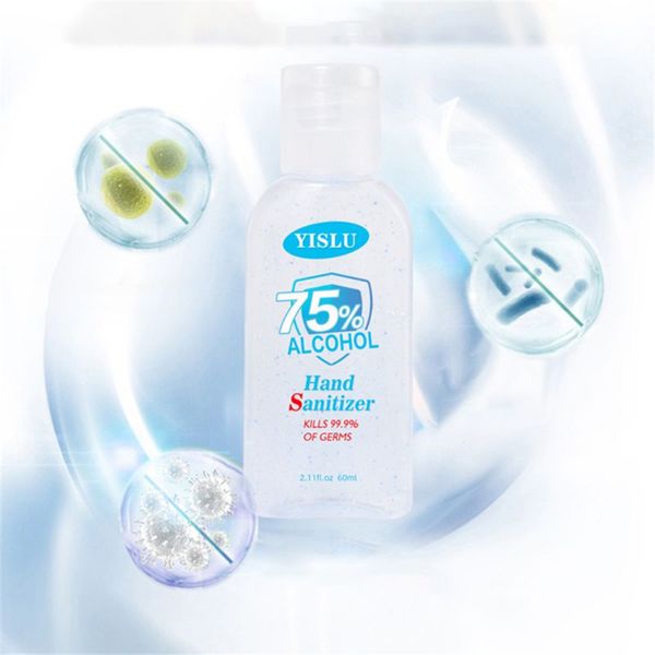 

in stock 30ml 60ml 100ml hand sanitizer 75% alcohol disposable no clean portable hand santizer 24 monthsshelf life 99.9% sterili