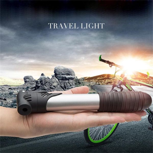 

cycle inflator (suits all valves) mountain bike bmx bicycle aluminum alloy lightweight and portable bicycle accessories inflator