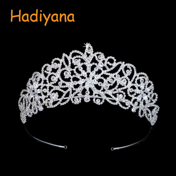 

crowns wedding hair accessories luxury crystal hair accessories headdress silver jewelry bc3029 for women coronas y tiaras mujer, White;golden