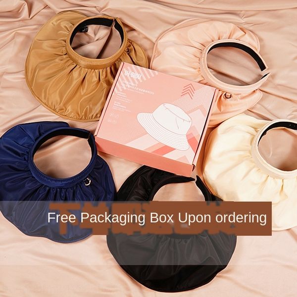 

female east gate foldable female sunscreen shell east gate shell hat sunscreen hat foldable, Blue;gray