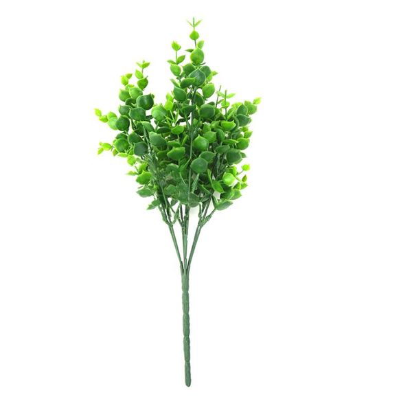 

1pcs plastic 7 fork spring grass green artificial plants for simulation flowers home l store dest decor decorative