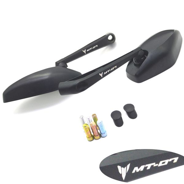 

8mm10mm motorcycle rearview mirrors for mt-07 mto7 fz07 fj07 tracer mt07