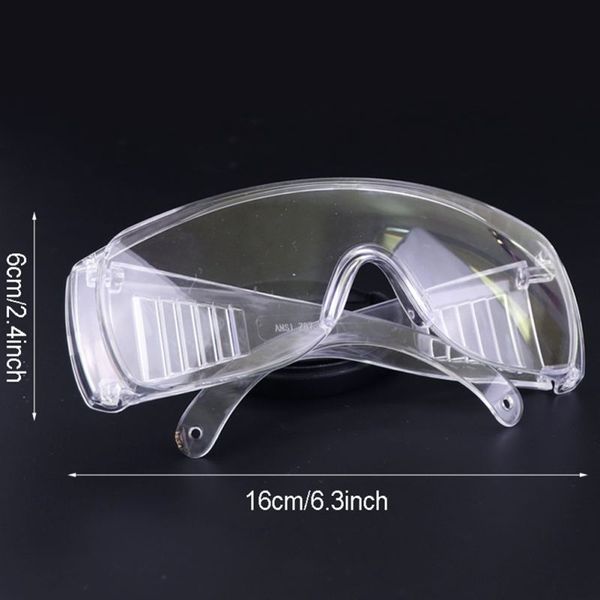 

outdoor adults cycling safety glasses eye protection anti-dust goggles transparent eyepiece proteccionv c