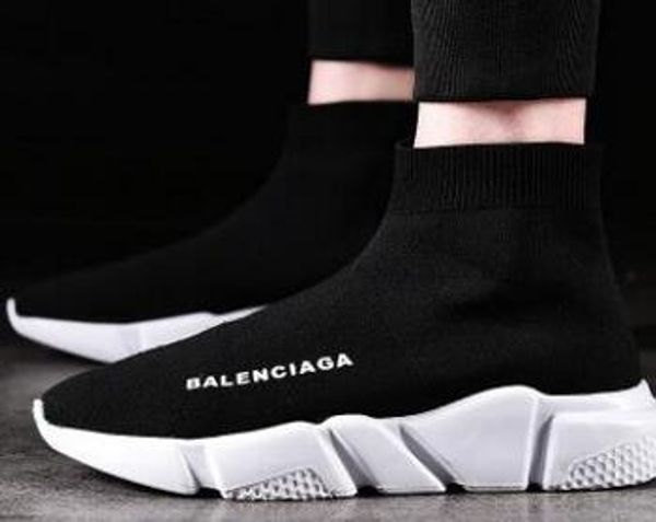 

2019 красно-черный скоростной тренажер повседневная обувь Мужские и женские носки