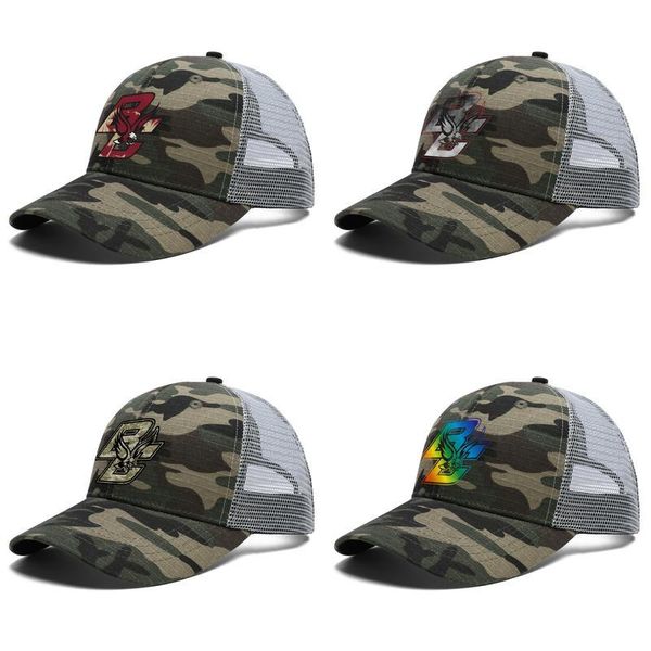 

boston college eagles football coconut tree logo adjustable trucker cap dad cool unique fashion baseball hat core smoke gay pride, Blue;gray