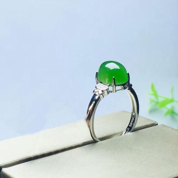 

925 silver ретро природный hetian jasper мужчин и женщины свадебной моды джейд инкрустированного циркон кольцо рождественский подарок, Golden;silver