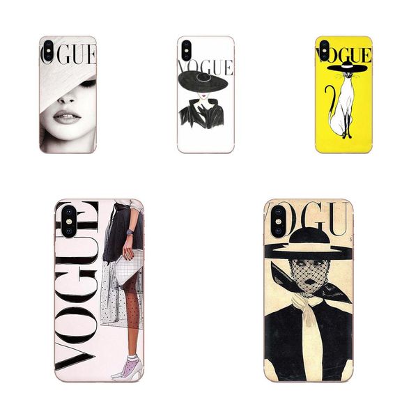 

custom vogue coque soft transparent skin cover for huawei honor mate nova note 20 20s 30 5 5i 5t 6 7i 7c 8a 8x 9x 10 pro lite play