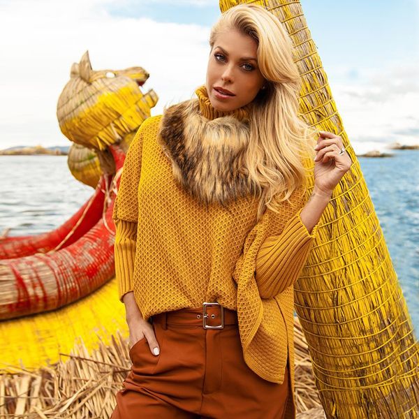 

women turtleneck sweater batwing sleeve autumn and winter thick casual knitted pullovers sweater women, White;black