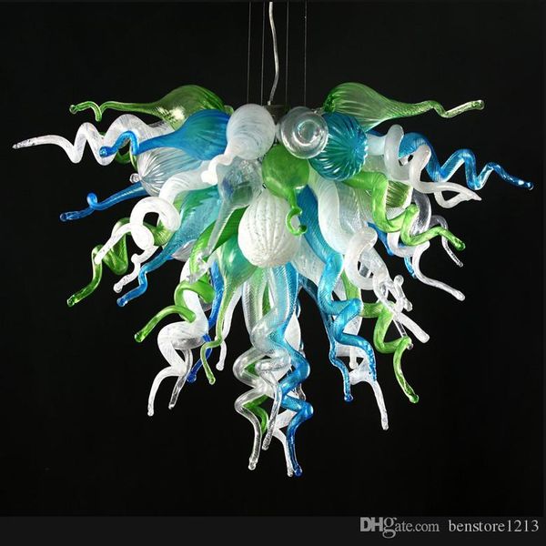 

modern chandelier glass art lighting handmade blown glass hanging led chandelier for living room ballrrom l villa decoration