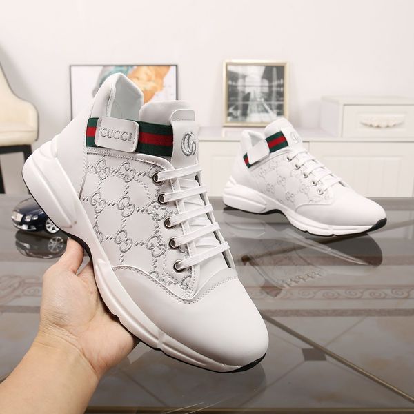 

new style high-end luxury men's casual sneakers triple fashion men's brand men's shoes outdoor jogging shoes classic vintage, Black