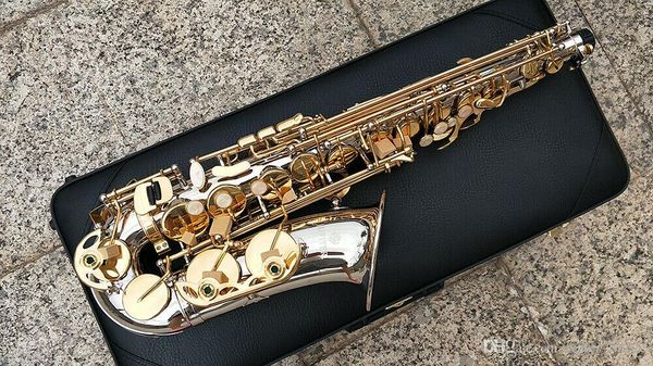 

brand taiwan jupiter jas- 1100sg alto saxophone eb tune nickel-plated sax alto musical instruments with case mouthpiece copy