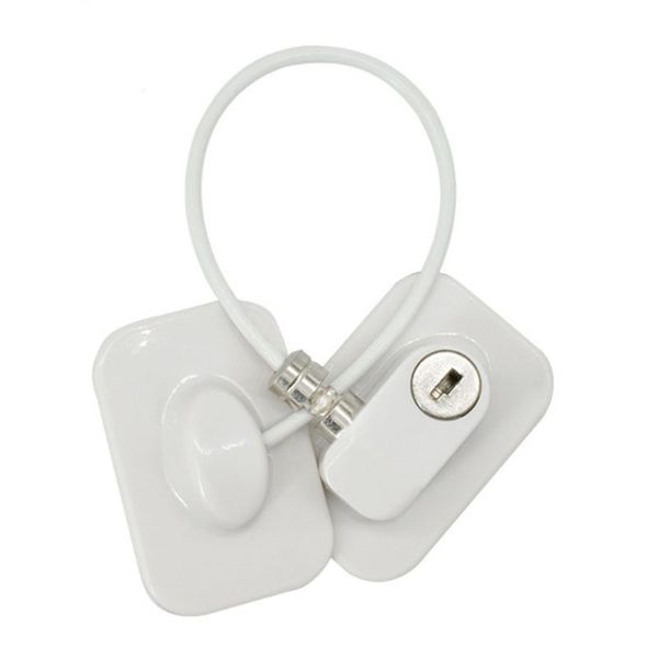 

non drilling er security home cabinet 1 key window lock baby safety easy install restrictor refrigerator door children