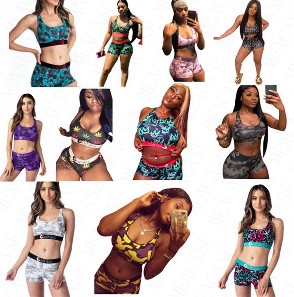 

women beachwear two piece bikini set vest tank bras and shorts boxers underpants swimsuit beach playsuit swimming suits tankinis sale d61704, White;black