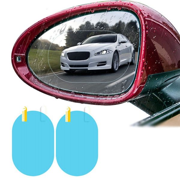 

car rearview mirror protective film anti fog window clear rainproof rear view mirror protective soft film auto accessories