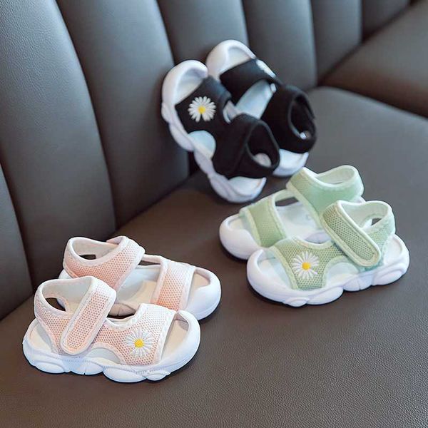 

2020 летних девушки пляж сандалии вышивка цветок сандалия as0326, Black;red