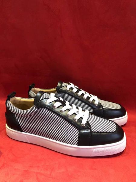 

2019 new arrival fashion casual shoes luxury design genuine leather lace-up flat shoes size: man 38~47 woman 35~40, Black