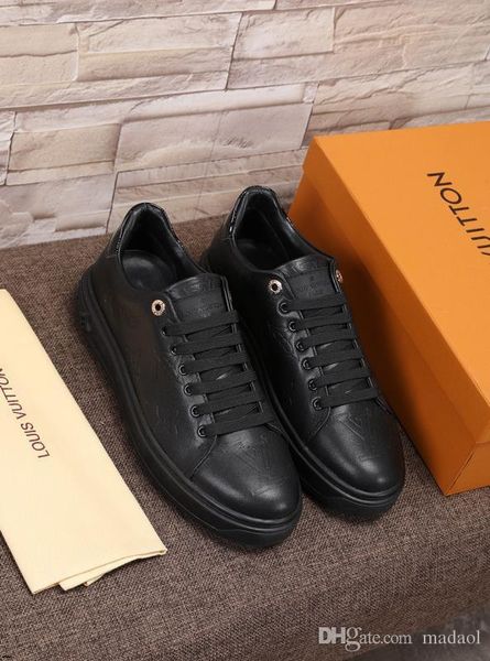 

19mm 2020 autumn winter man shoes casual breathable casual canvas man shoes lazy lightweight lace up sneakers male footwear yetc1, Black