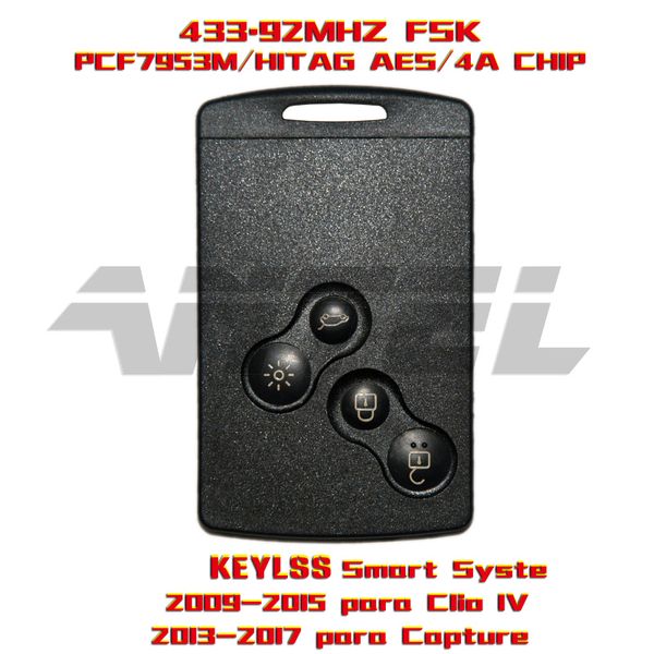 

antel remote key koleos keyless go entry remote car key smart system for clio iv captur