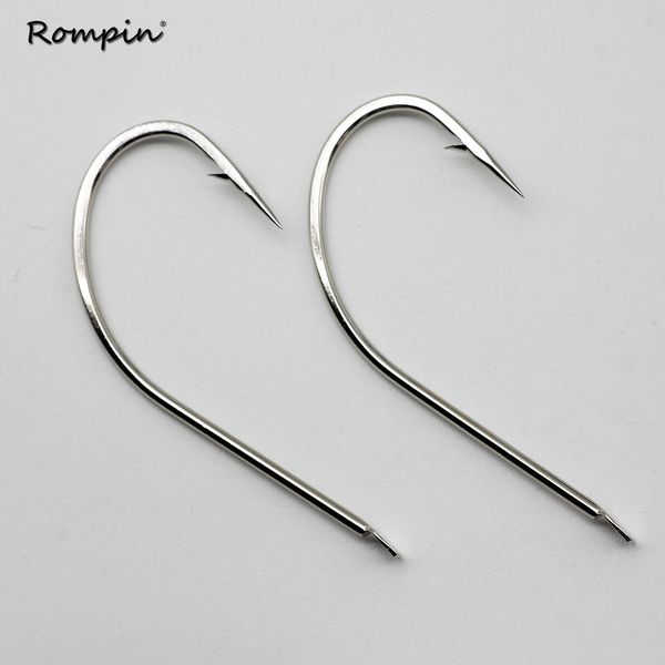 

rompin 20pcs/bag high carbon steel sharp barbed hook fishing hooks carp feeder