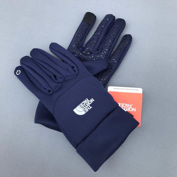 

горячие продажи спорта осень зима сенсорный экран перчатки беговые теплый футбол женщина мужчина флисовые перчатки, Blue;gray