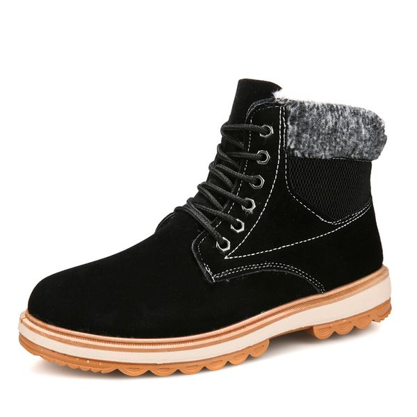 

australia boots for men women ankle knee short fur boot snow winter blue chestnut mens womens booties size eur 40-44, Black