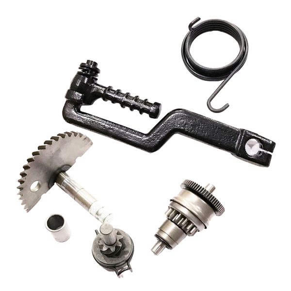 

starter motor clutch gear kick lever for 139qmb gy6 50cc scooter moped atv
