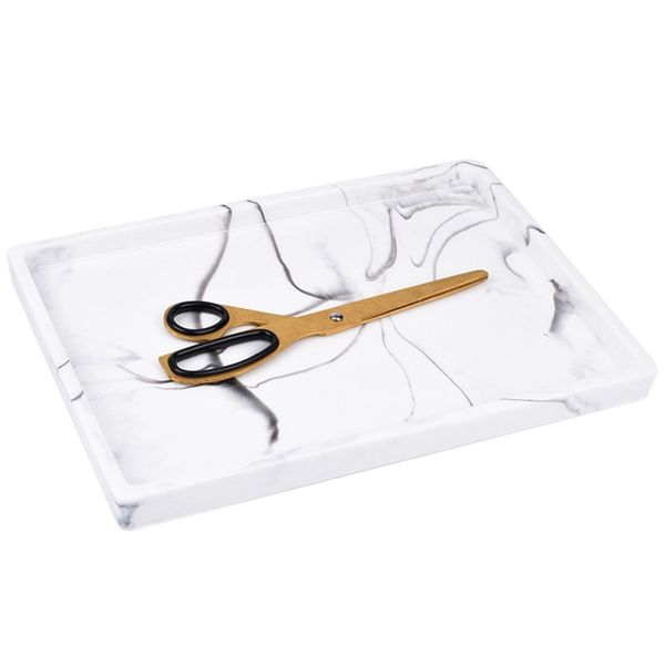 

vanity tray, toilet tank storage tray, resin bathtub tray bathroom tray marble pattern tray, vanity organizer for tissues, c bathroom storag
