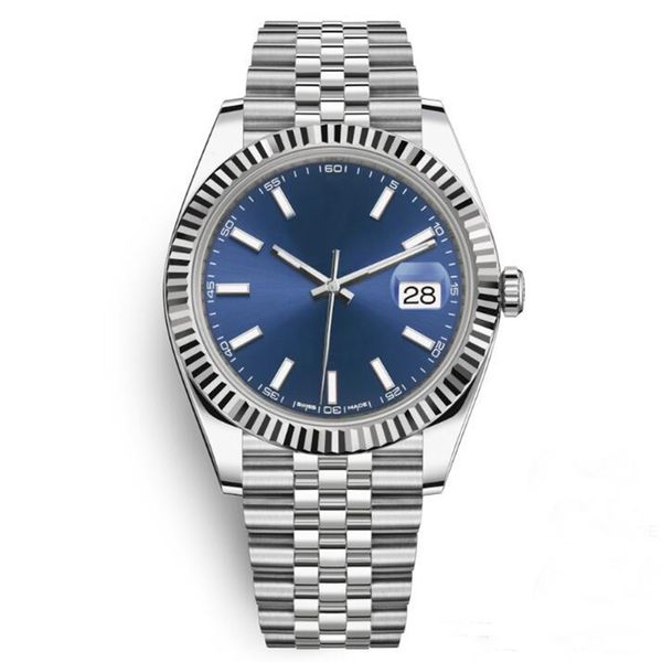 

Роли V3 AAA Datejust мужские часы 41 мм стали синий циферблат часы мужчины 2813 механические автоматические часы люксовый бренд президент Desinger мужские часы