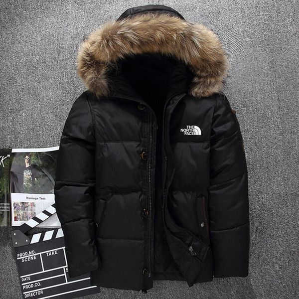 

New the north men 039 clothing winter jacket parka keep warm goo e down coat oft hell hat thick male outdoor outerwear face jacket