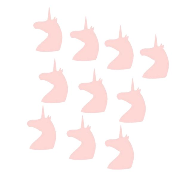 

12x shiny unicorn stickers decal party favor lapdiary ornaments 58x38mm