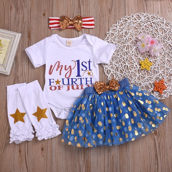 my first 4th of july outfit baby girl