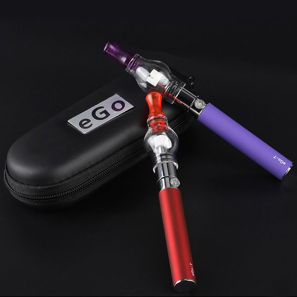 

cigarette glass globe atomizer ego wax kit cigarette kit electronic m6 vaporizer 600/900/1100 mah zipper ego starter single t t fo xphr